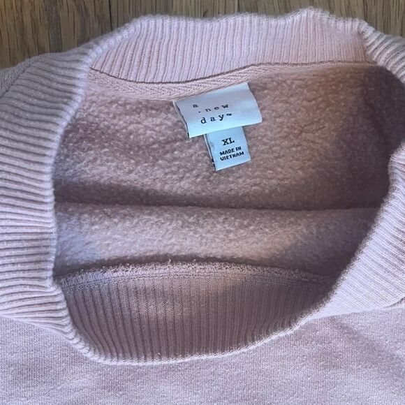 A New Day Pink Matching Sweatshirt Sweatpants Set - Picture 5 of 5